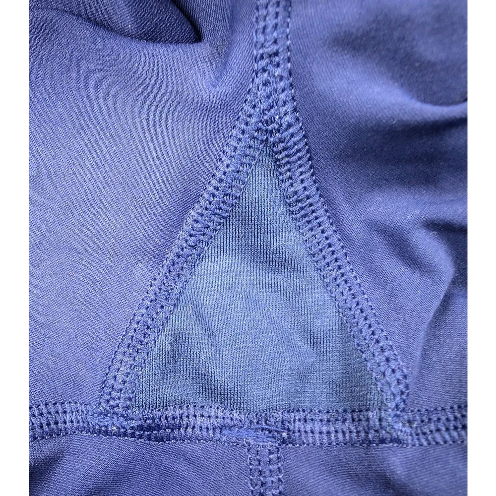 Lululemon Pace Rival Skirt Womens 4 Tennis Athleisure Skort Lined Blue Pleated